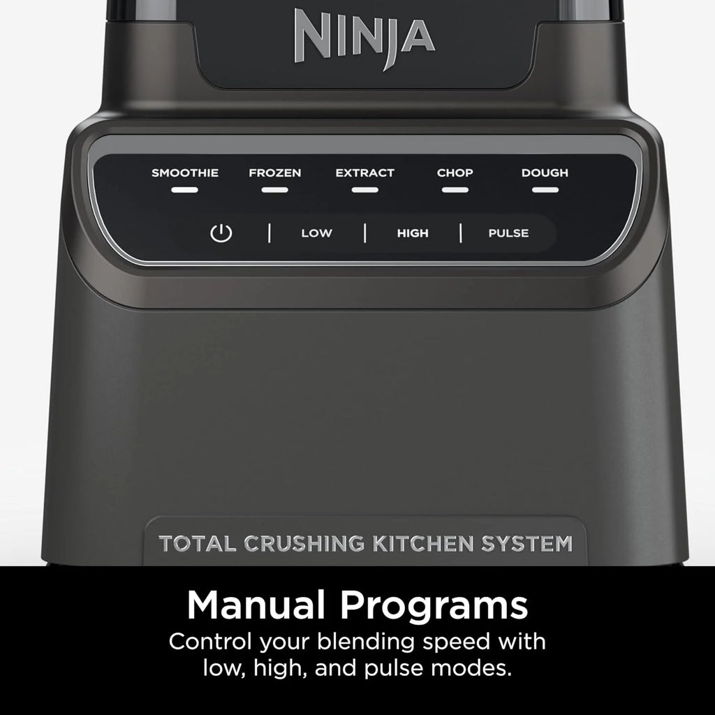 Ninja Mega Kitchen System, 1500-Watt, 72-Ounce Full-Size Blender and 8-Cup Food Processor with (2) 16-Ounce To-Go Cups